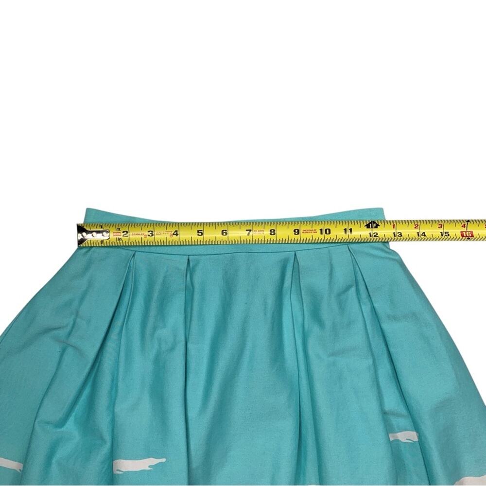 San Francisco Swing Skirt S 6 Golden Gate Bridge Novelty 50s Retro Collectif - Picture 6 of 11
